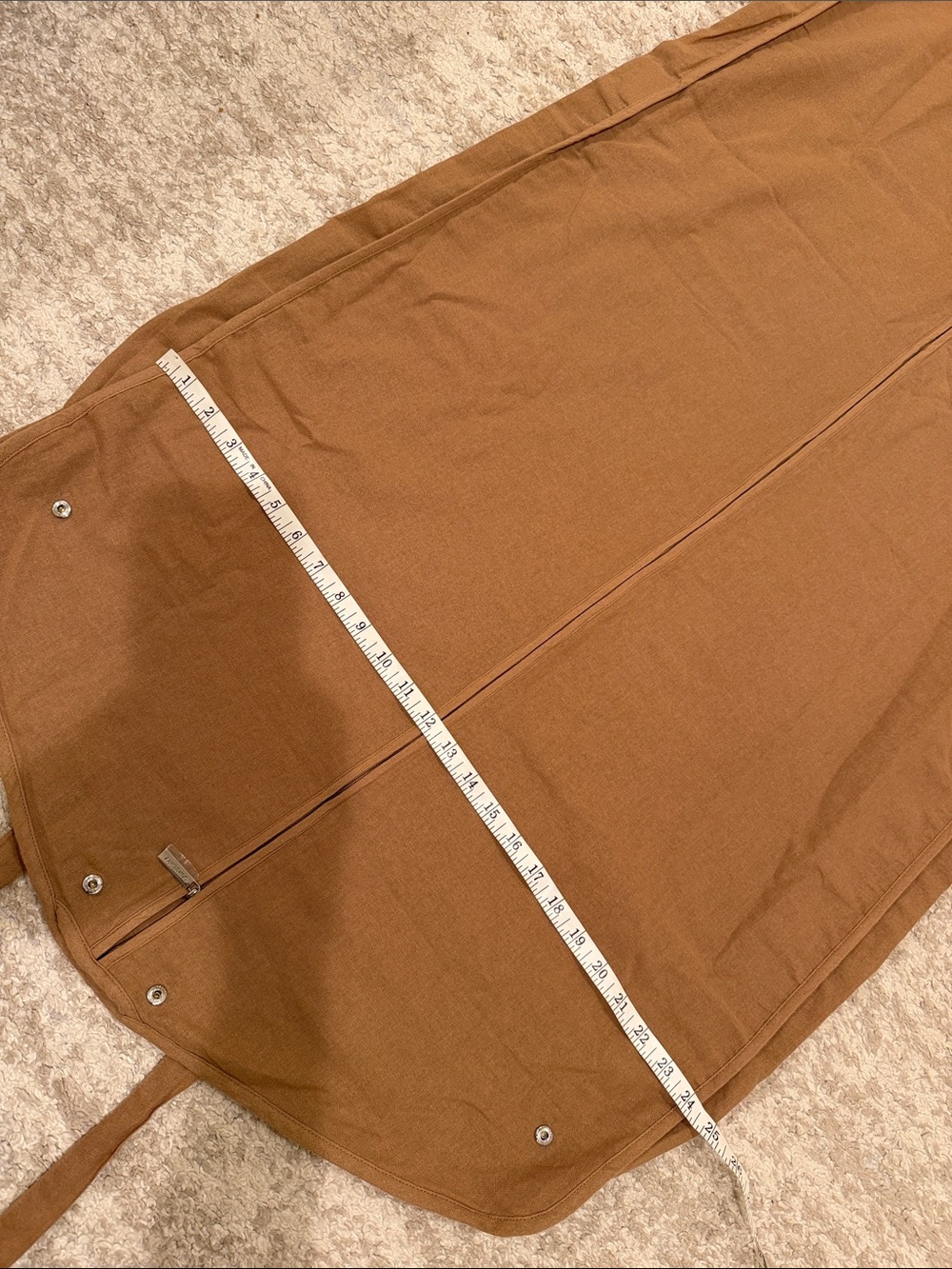 Burberry Brown Canvas Garment Bag with Top Handles - Picture 3 of 13